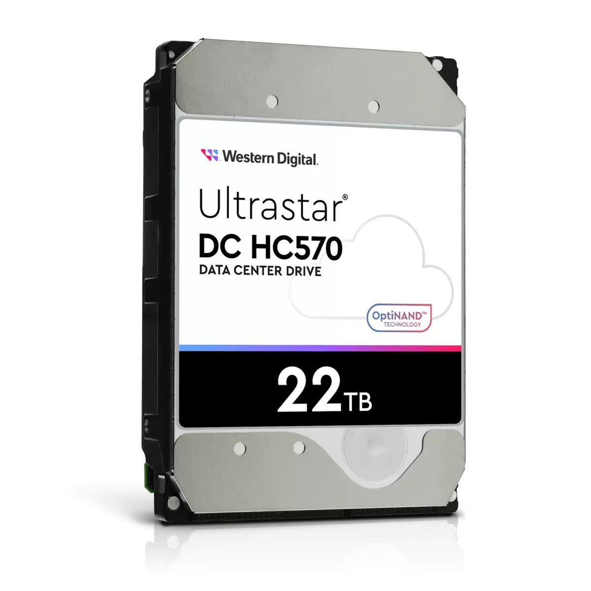 Western Digital Ultrastar DC HC570 disco rigido interno 22 TB 7200 Giri/min 512 MB 3.5" Serial ATA III [0F48155]