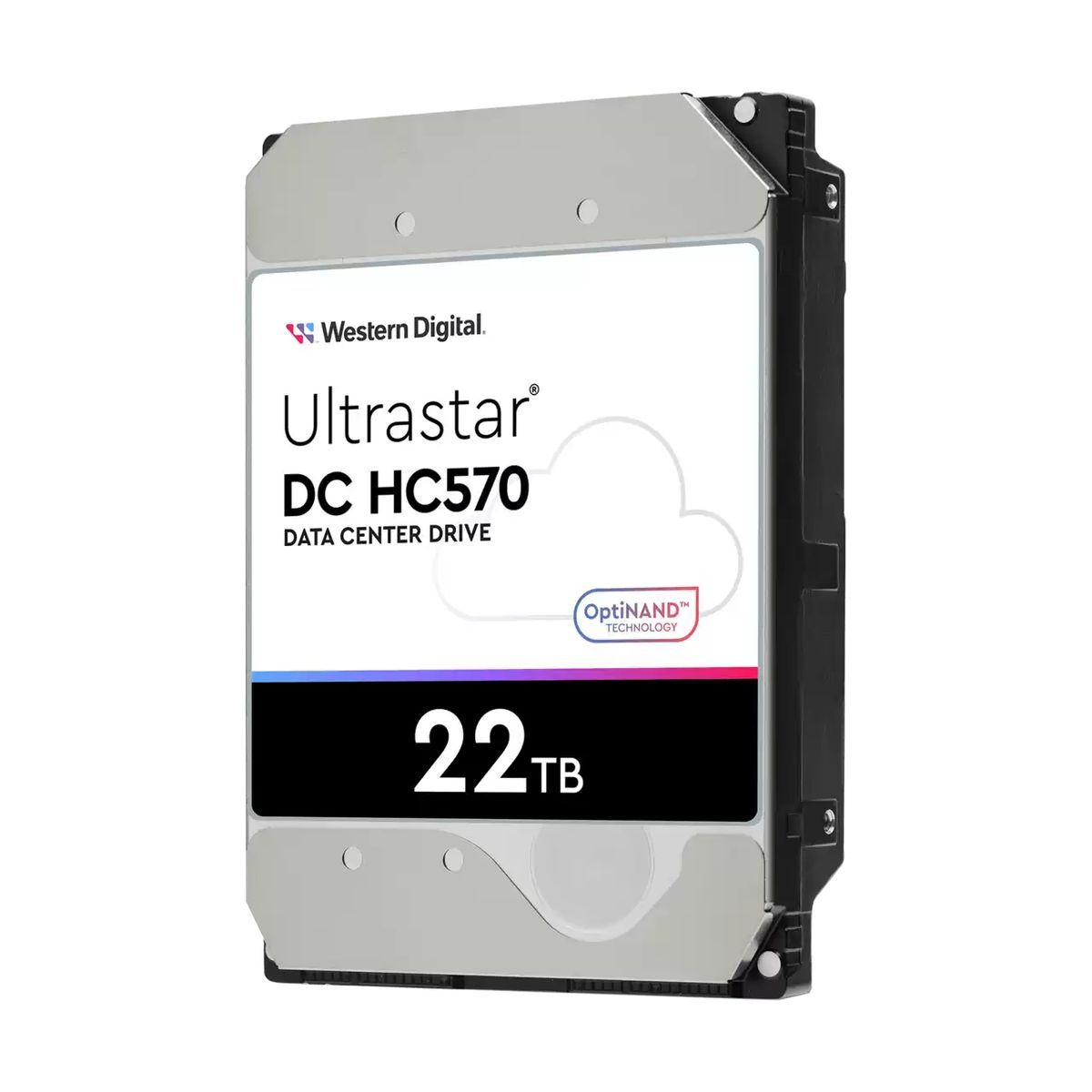 Western Digital Ultrastar DC HC570 disco rigido interno 22 TB 7200 Giri/min 512 MB 3.5" Serial ATA III [0F48155]