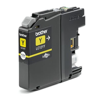 Brother LC-121Y cartuccia d'inchiostro 1 pz Originale Giallo [LC121Y]