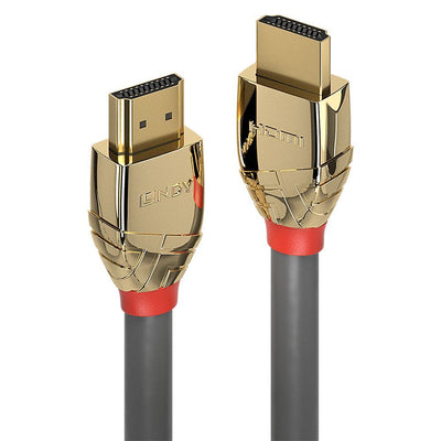 Lindy 37864 cavo HDMI 5 m HDMI tipo A (Standard) Oro, Grigio [LINDY37864]