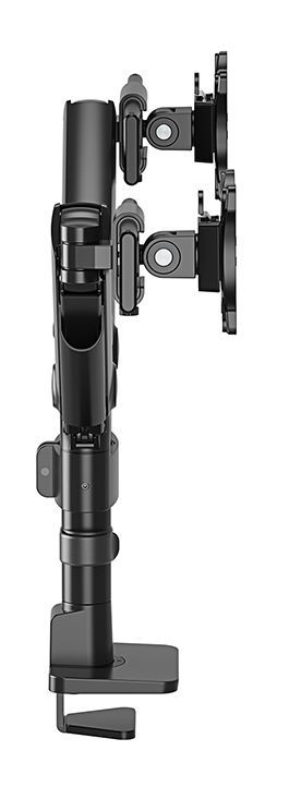 Neomounts DS65S-950BL2 Braccio per monitor 24-34" - molla a gas - Topfix - multiregolabile - 180-stop [DS65S-950BL2]