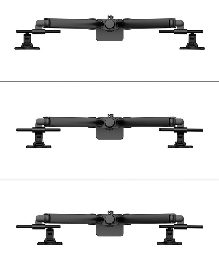 Neomounts DS65S-950BL2 Braccio per monitor 24-34" - molla a gas - Topfix - multiregolabile - 180-stop [DS65S-950BL2]