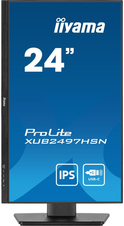 iiyama ProLite XUB2497HSN-B2 Monitor PC 60,5 cm (23.8") 1920 x 1080 Pixel Full HD LED Nero [XUB2497HSN-B2]