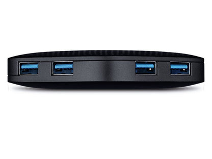 TP-Link UH400 hub di interfaccia USB 3.2 Gen 1 (3.1 Gen 1) Type-A 5000 Mbit/s Nero [UH400]