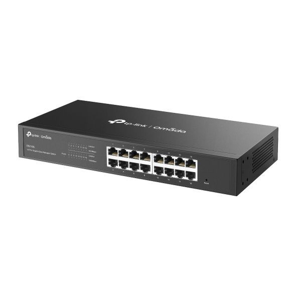 TP-Link Omada ES216G switch di rete Gestito L2 Gigabit Ethernet (10/100/1000) Nero [ES216G]