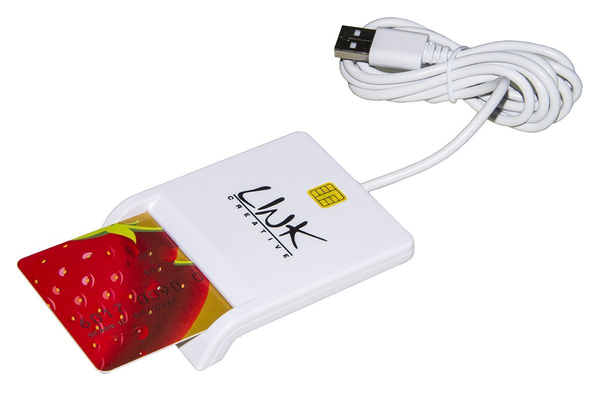 Link Accessori LKCARD02 lettore di card readers Interno USB USB 2.0 Bianco [LKCARD02]