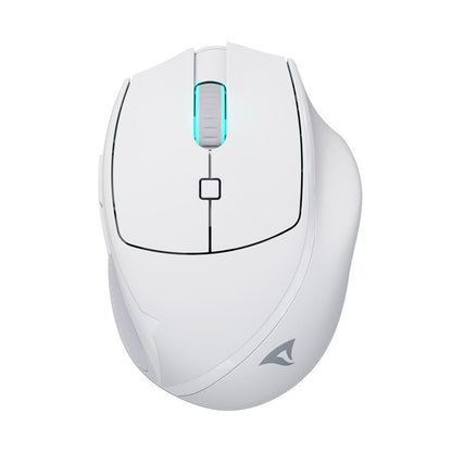 Sharkoon OfficePal M25W mouse Gaming Mano destra RF Wireless + USB Type-C Ottico 4000 DPI [OFFICEPALM25WWHITE]