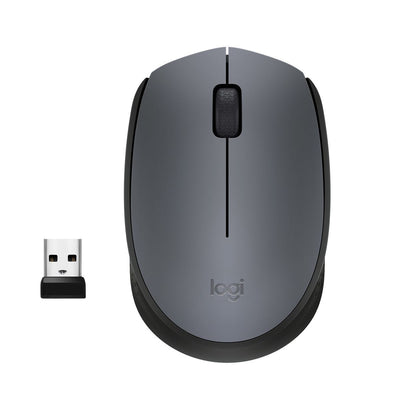 Logitech M170 Grey-K mouse Ufficio Ambidestro RF Wireless Ottico 1000 DPI [910-004642]