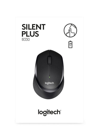 Logitech B330 Silent Plus mouse Ufficio Mano destra RF Wireless Ottico 1000 DPI [910-004913]
