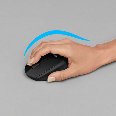 Logitech B330 Silent Plus mouse Ufficio Mano destra RF Wireless Ottico 1000 DPI [910-004913]