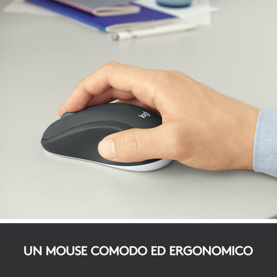 Logitech MK540 Advanced Combo Tastiera e Mouse Wireless per Windows, Ricevitore USB Unifying 2,4 GHz, Tasti di Scelta Rapida Multimediali, Durata Batteria di 3 Anni, per PC, Laptop [920-008679]