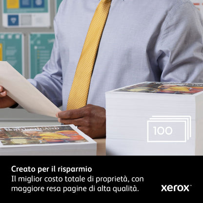 Xerox Cartuccia toner Nero a Altissima capacità da 10500 Pagine per Stampante a colori  VersaLink C400/multifunzione a colori  VersaLink C405 (106R03528) [106R03528]
