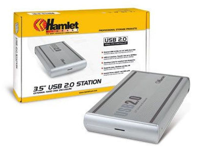 Hamlet USB 2.0 station box esterno per hard disk sata 3,5'' USB 2.0 [HXD3SAUU]