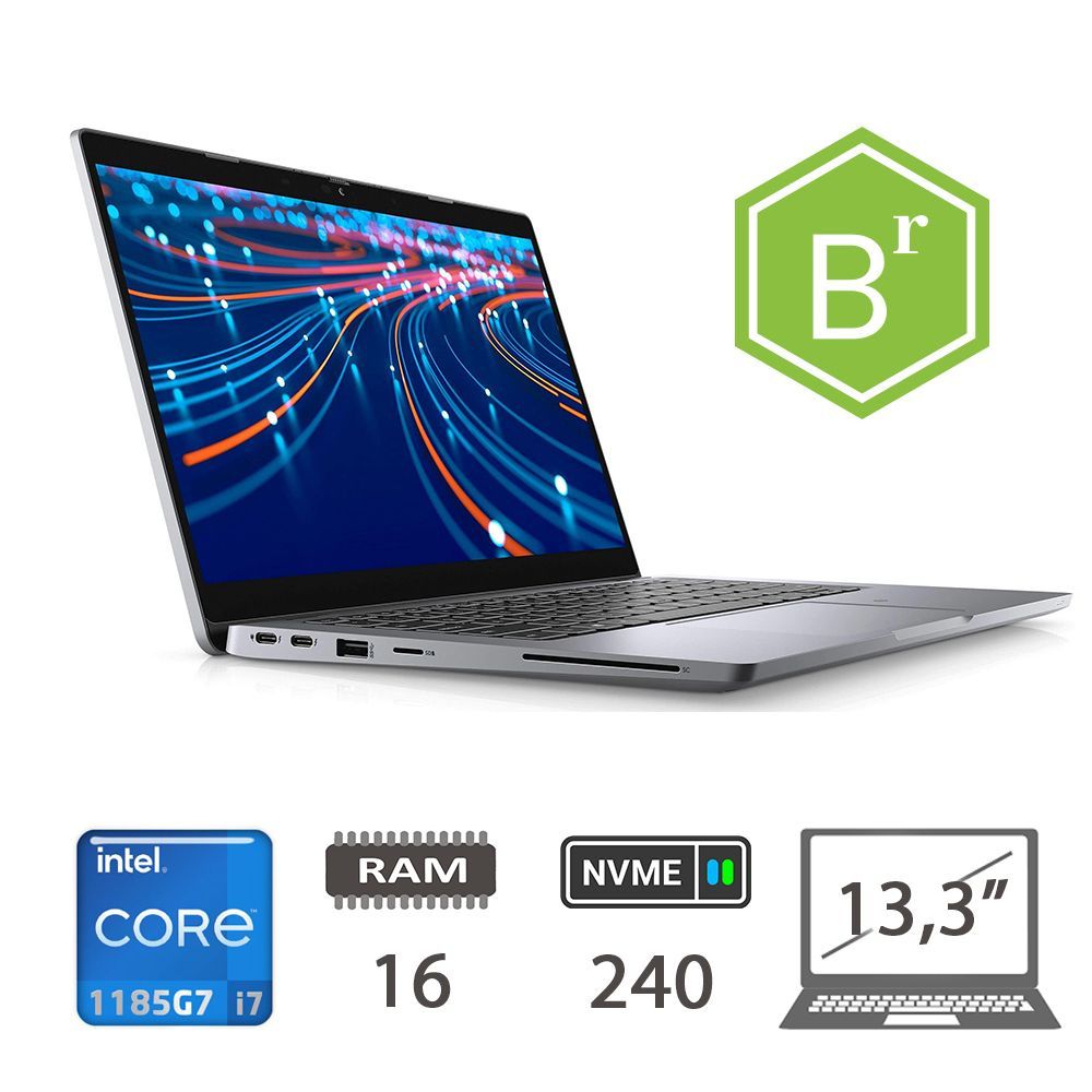 DELL 5320 - I7-1185G7/16/NVME240/W11P/13,3/2Y B [007745PCR-EU]