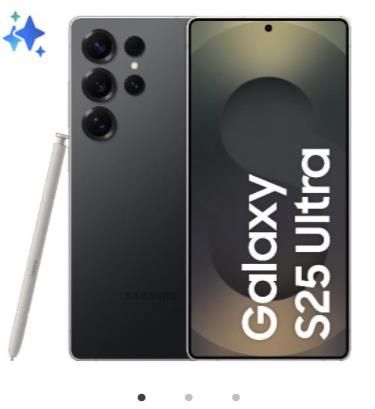 Samsung Galaxy S25 Ultra SM-S938B/DS 17,5 cm (6.9") Doppia SIM Android 15 5G USB tipo-C 12 GB 256 GB 5000 mAh Nero, Titanio [SM-S938BZKDEEE]