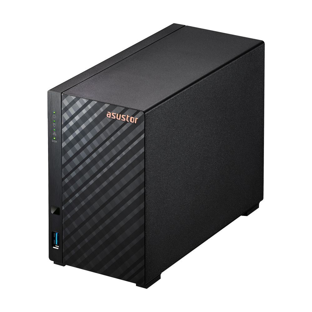 Asustor AS1102TL server NAS e di archiviazione Mini Tower Realtek RTD1619B 1 GB DDR4 ADM Nero [AS1102TL]
