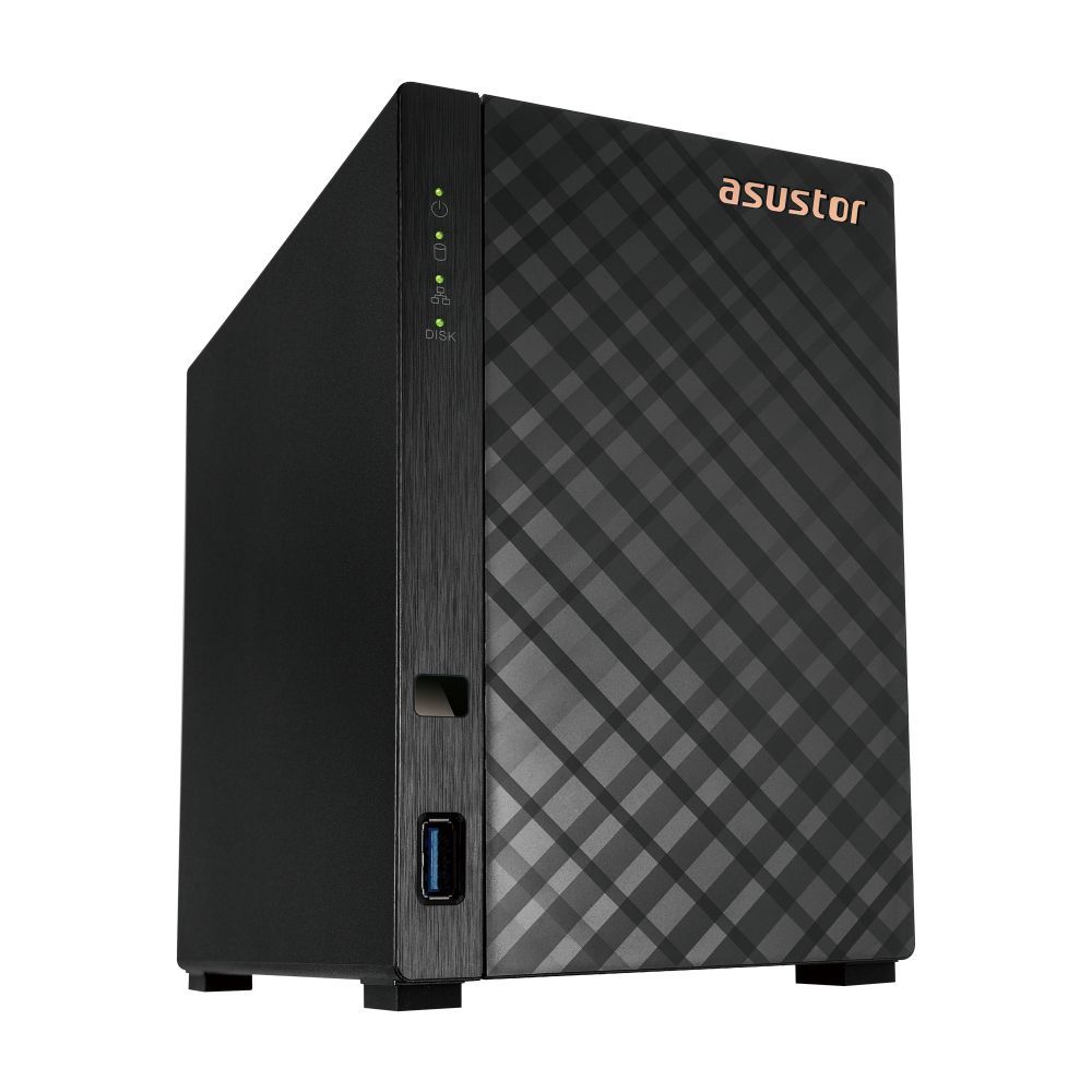 Asustor AS1102TL server NAS e di archiviazione Mini Tower Realtek RTD1619B 1 GB DDR4 ADM Nero [AS1102TL]