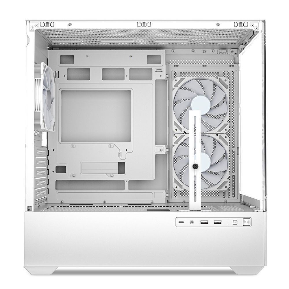 Sharkoon MK6 RGB Midi Tower Nero [MK6RGBWHITE]