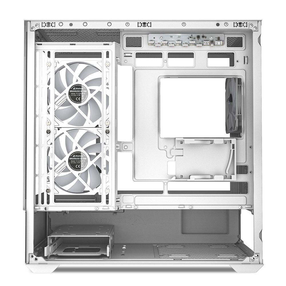 Sharkoon MK6 RGB Midi Tower Nero [MK6RGBWHITE]