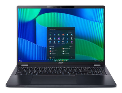 Acer TravelMate P4 TMP416-53-TCO-78QH Intel Core Ultra 7 155U Computer portatile 40,6 cm (16") WUXGA 32 GB DDR5-SDRAM 1 TB SSD Wi-Fi 6E (802.11ax) Windows 11 Pro Italiano Blu [NX.B9BET.002]