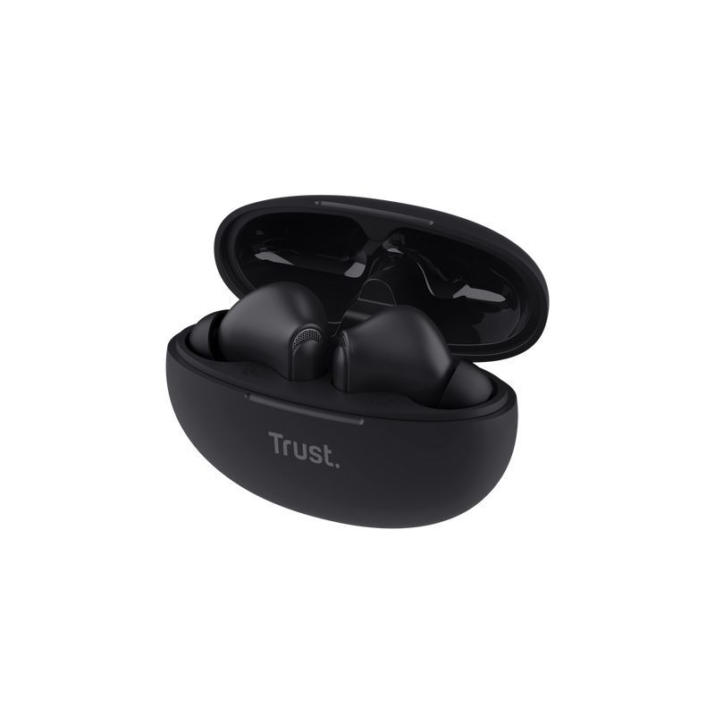 Trust Yavi Auricolare True Wireless Stereo (TWS) In-ear Musica e Chiamate USB tipo-C Bluetooth Nero [25296]