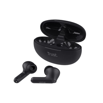 Trust Yavi Auricolare True Wireless Stereo (TWS) In-ear Musica e Chiamate USB tipo-C Bluetooth Nero [25296]