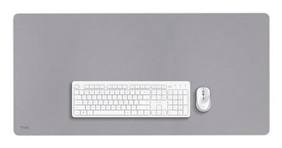 Trust Benya XXL sottomano Cloruro di polivinile (PVC) Grigio [25712]