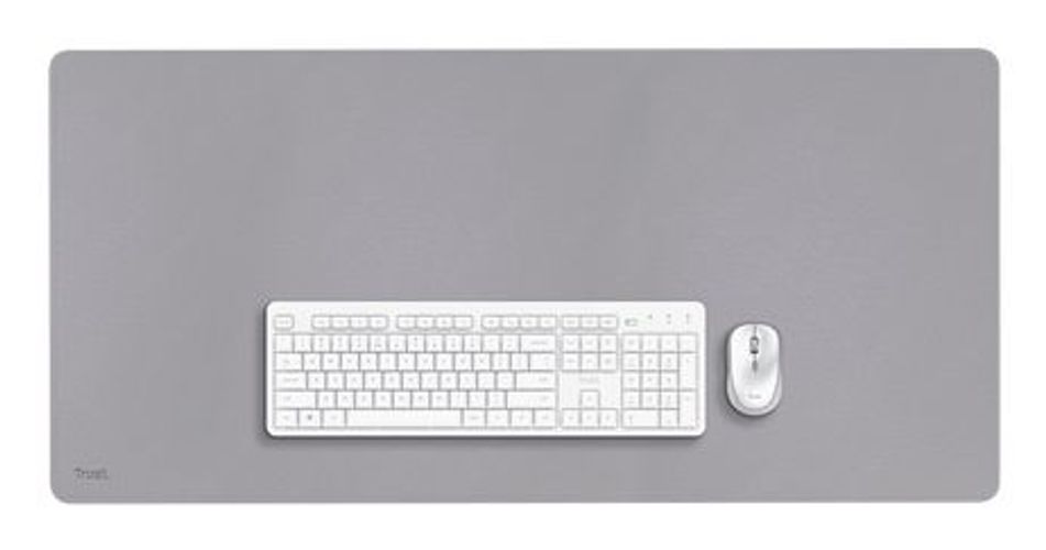 Trust Benya XXL sottomano Cloruro di polivinile (PVC) Grigio [25712]
