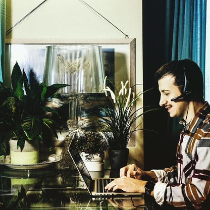 Empire Media DESK-930 Auricolare Cablato A Padiglione Musica e Chiamate Nero [EMSP.DESK930]