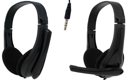 Empire Media DESK-930 Auricolare Cablato A Padiglione Musica e Chiamate Nero [EMSP.DESK930]