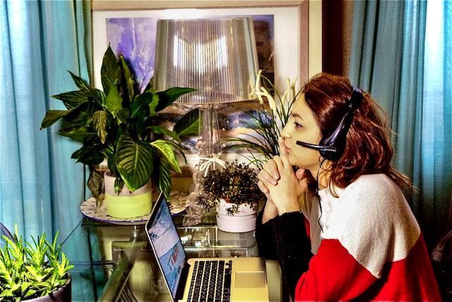 Empire Media DESK-930 Auricolare Cablato A Padiglione Musica e Chiamate Nero [EMSP.DESK930]