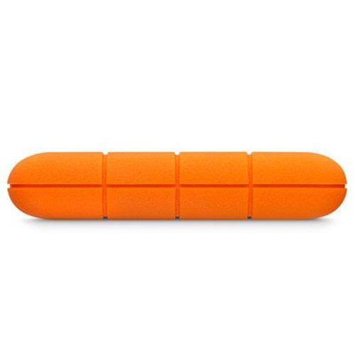 LaCie Rugged Mini, 2TB disco rigido esterno 2000 GB Alluminio, Arancione [LAC9000298]