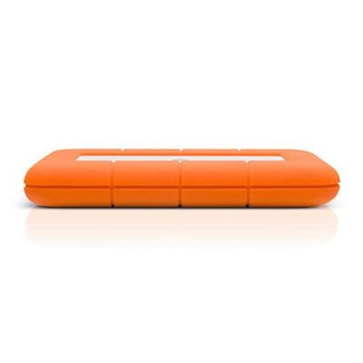 LaCie Rugged Mini, 2TB disco rigido esterno 2000 GB Alluminio, Arancione [LAC9000298]