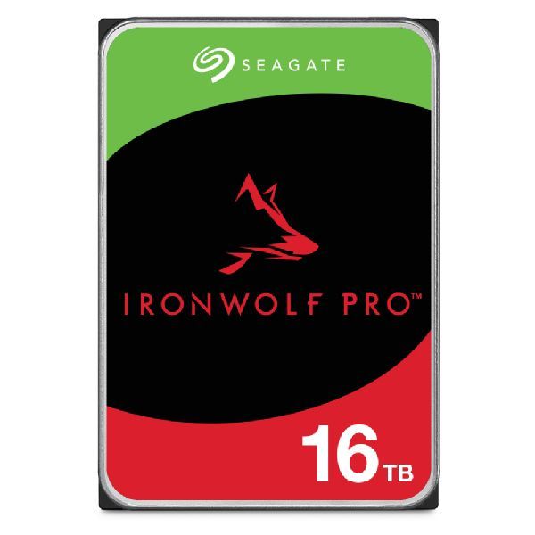 Seagate IronWolf Pro ST16000NT001 disco rigido interno 16 TB 7200 Giri/min 256 MB 3.5" Serial ATA III [ST16000NT001]