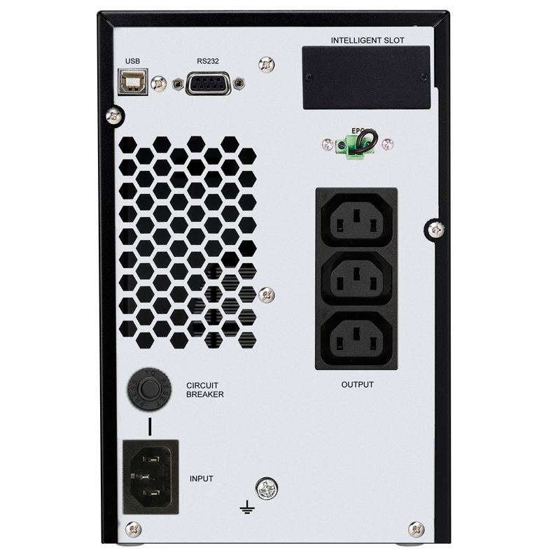Tecnoware FGCEDP1202IEC gruppo di continuità (UPS) Doppia conversione (online) 1,2 kVA 1080 W [FGCEDP1202IEC]
