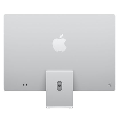 Apple iMac 24"Retina Display 4,5K, Chip M4 con CPU 8core, GPU 8core, 16GB, 256GB SSD, Argento [MWUC3T/A]