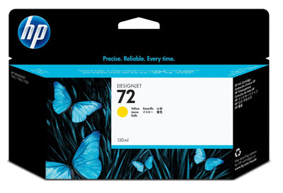 HP Cartuccia inchiostro giallo 72, 130 ml [C9373A]