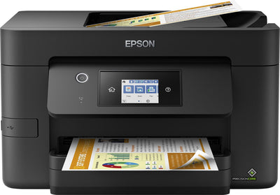 Epson WorkForce Pro Multifunzione inkjet wireless A4 WF-3820DWF con inchiostro gratuito per 6 mesi* e abbonamento ReadyPrint* [C11CJ07403]