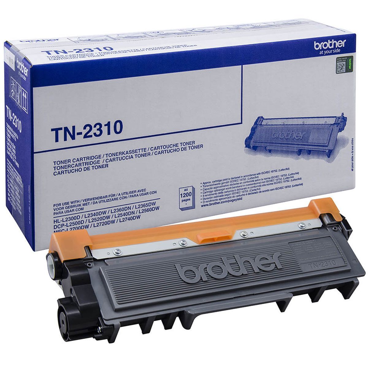 Brother TN-2310 cartuccia toner 1 pz Originale Nero [TN2310]