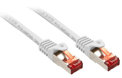 Lindy Cat.6 S/FTP 1m cavo di rete Bianco Cat6 S/FTP (S-STP) [LINDY47382]