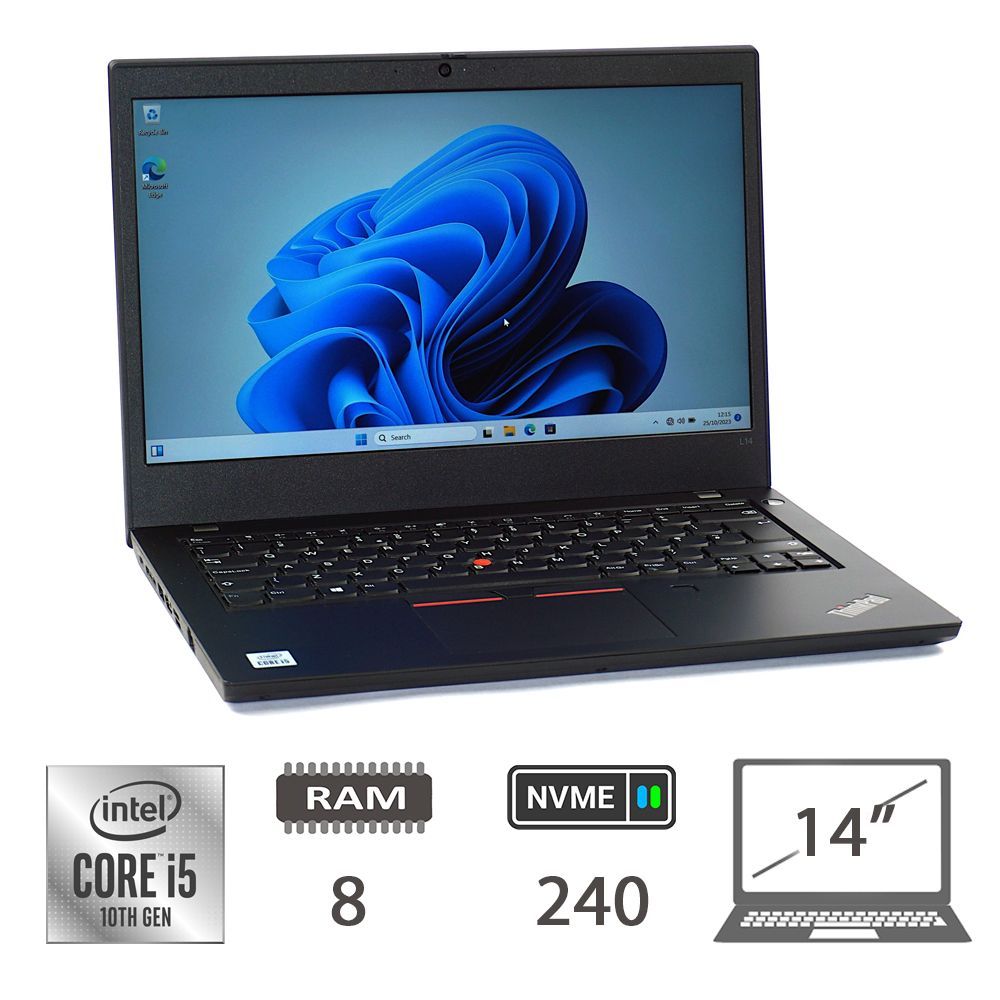 LENOVO L14 GEN1 I5-10210U/8/NVME240/14/W10P/2Y [007834PCR-EU]