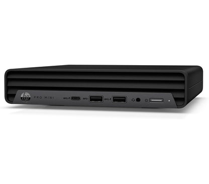 HP Pro Mini 400 G9 Desktop PC Wolf Security Edition 8 GB DDR4-SDRAM 256 GB SSD Mini PC Nero [B70THAT#ABZ]