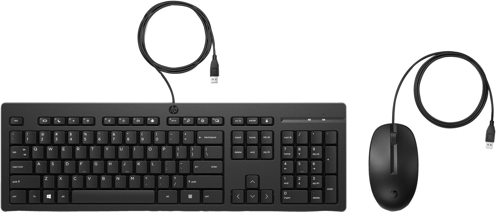 Kit Mouse e tastiera HP Wired USB 225 G2 [AX2Y7AA#ABZ]