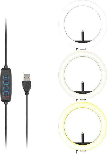 Kensington Illuminazione ad anello bicolore L1000 con supporto per webcam [K87653WW]