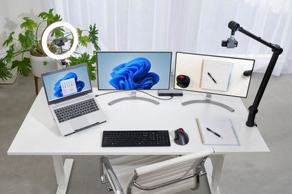 Kensington Illuminazione ad anello bicolore L1000 con supporto per webcam [K87653WW]