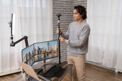 Kensington Illuminazione ad anello bicolore L1000 con supporto per webcam [K87653WW]