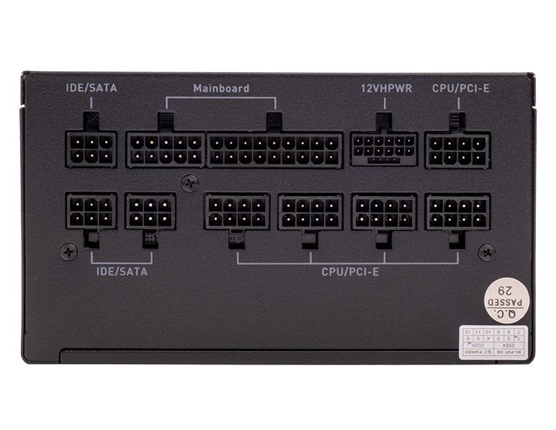itek GBI750 alimentatore per computer 750 W 20+4 pin ATX ATX Nero [ITPSEGBI750]