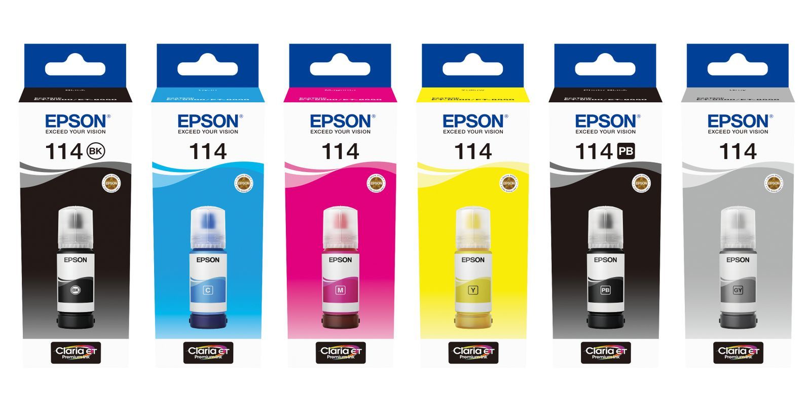 Epson 114 EcoTank Pigment Black ink bottle [C13T07A140]