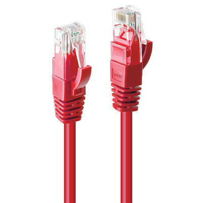 Lindy 48032 cavo di rete Rosso 1 m Cat6 U/UTP (UTP) [LINDY48032]