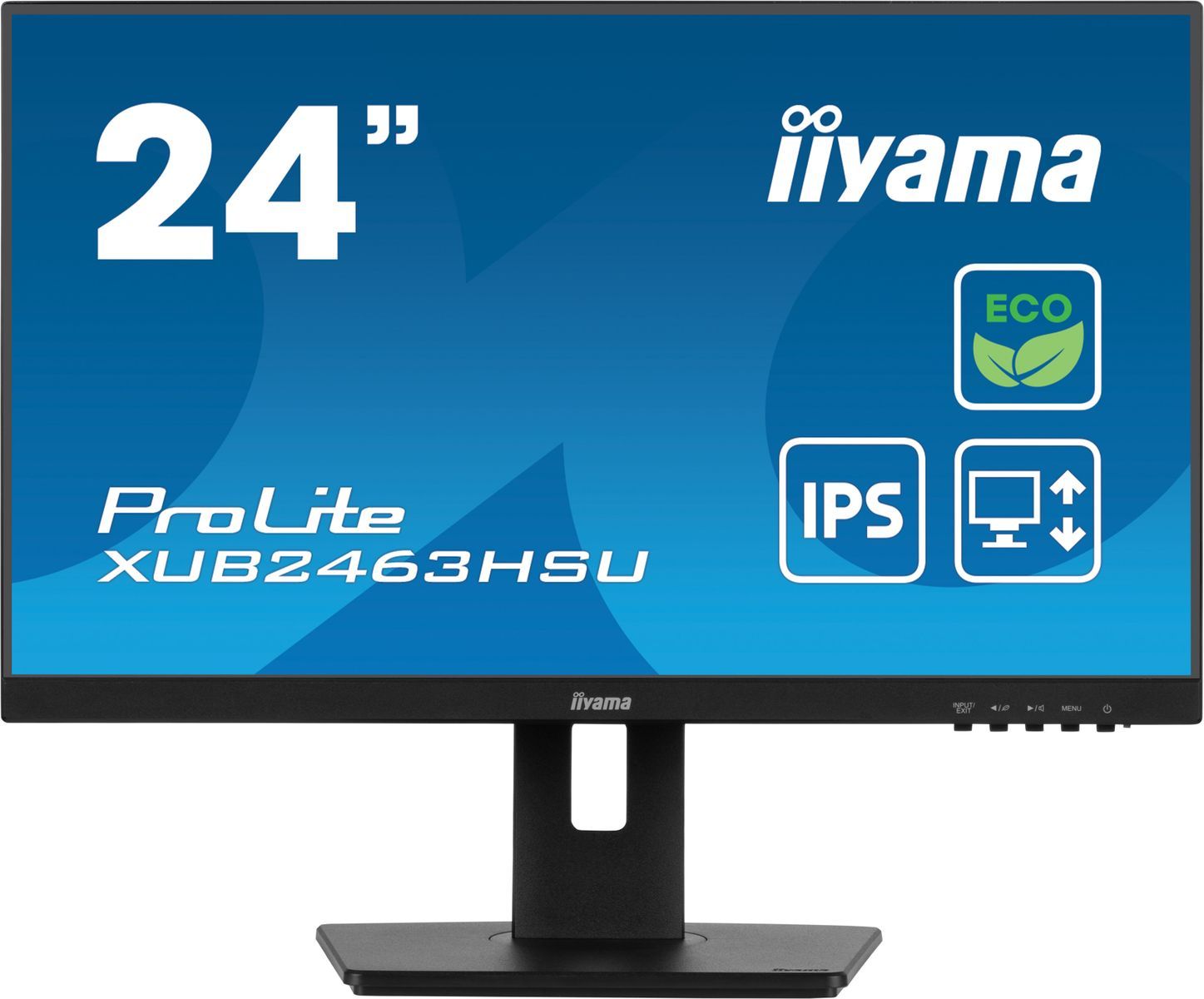 iiyama ProLite XUB2463HSU-B1 Monitor PC 61 cm (24") 1920 x 1080 Pixel Full HD LED Nero [XUB2463HSU-B1]